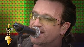 U2  One Live 8 2005 [upl. by Nnaaihtnyc]