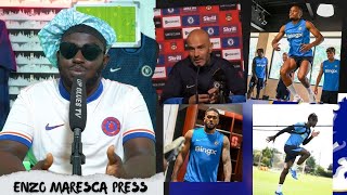 Enzo Maresca Press Conference  Reece James Captain  Chalobah  Enzo Fernandez  Nkunku [upl. by Kasey]