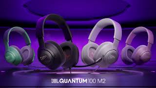 JBL Quantum 100M2  Bedrade overear gamingheadset met afneembare microfoon en muteoptie [upl. by Osnohpla]