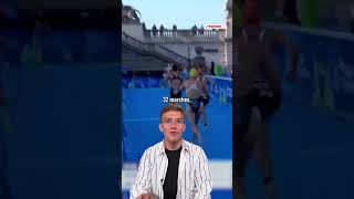 👀 Le parcours magnifique du triathlon aux JO à Paris Olympics Paris2024 olympics2024 [upl. by Nerac432]