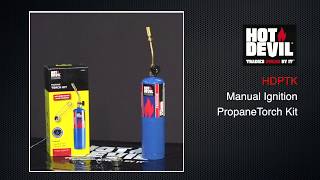 Propane Torch Kit with Hand Sparker HDPTK [upl. by Lowenstern198]