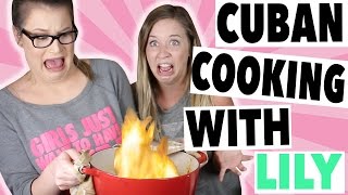 COOKING CUBAN FOOD W LILY MARSTON [upl. by Galitea]