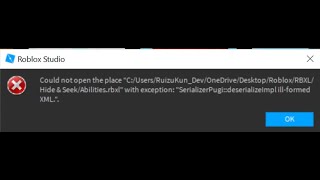How to fix roblox studio corrupted file [upl. by Notliw885]
