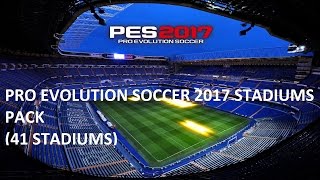 Pro Evolution Soccer 2017 Stadiums Pack  How to Install [upl. by Rafat]