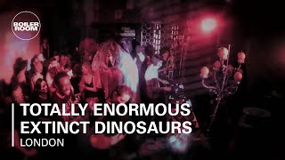 Totally Enormous Extinct Dinosaurs Boiler Room London DJ Set [upl. by Yrrehc]