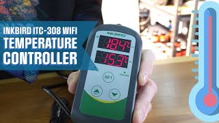 INKBIRD ITC308 WIFI Temperature Controller  Herbal House [upl. by Abehsat79]