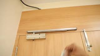 Adjustment of door speed from door closer [upl. by Ariday]