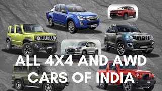 AWD vs 4x4  Cars Of India With AWD And 4x4 viral yt youtube [upl. by Alletneuq159]