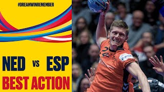 Flying Dutchman à la Boomhouwer What a goal  Day 5  Mens EHF EURO 2020 [upl. by Akinom]