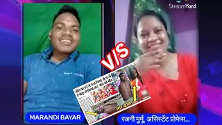 Rajni murmu VS Marandi bayar Roster exclusive interviewjohartv [upl. by Anitaf]