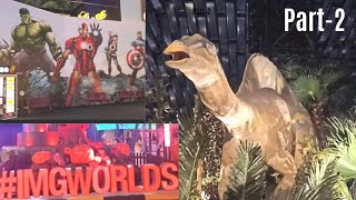 IMG World Of Adventure DubaiPart2Best Indoor Theme ParkAachis Campus [upl. by Layap]