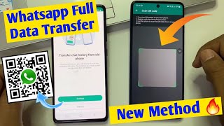 Whatsapp data transfer from android to android  whatsapp transfer from android to android [upl. by Clotilda495]