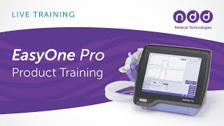 Live DLCO training with the EasyOne Pro  Jan 25 [upl. by Eenram]