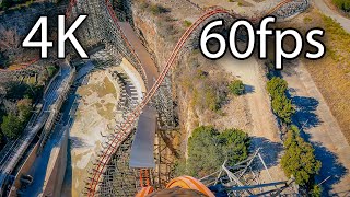 Original Rattler at Fiesta Texas in 1992 with POV and aerial shots [upl. by Merrel664]