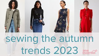 Sewing the Autumn Trends 2023 [upl. by Fantasia]