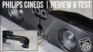 Awesome Bass Port Philips CINEOS 2422 264 576 TV speakers  Review amp Test [upl. by Grizel]