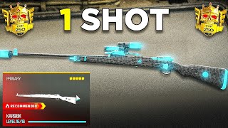 NEW Kar98K Loadout is BROKEN in Warzone 😳  Best Kar 98 Class Setup   MW3 [upl. by Tegan]