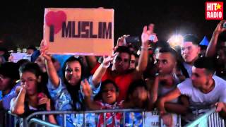 Reportage du festival des plages avec Muslim à Mdiq avec Maroc Telecom et HIT RADIO [upl. by Htiekal160]