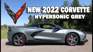 NEW HYPERSONIC GREY for 2022 C8 CORVETTE amp YOUR BEAUTIFUL RIDES [upl. by Droffig]