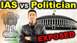 IAS Officer vs Politician Exposed  Gaurav Kaushal [upl. by Birgit]