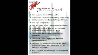 Army JROTC Creed [upl. by Enohpets]