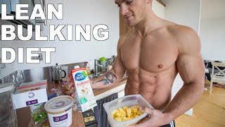 IIFYM FULL DAY OF EATING  LEAN BULK [upl. by Nonnaihr404]