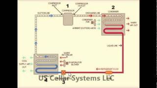 Wine Cellar Cooling System  How It Works [upl. by Storer]