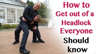 How to get out of a headlock everyone should know  Wing Chun [upl. by Midas]