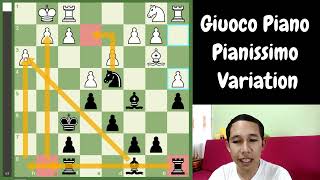 Giuoco Piano Game Pianissimo Variation  Me vs 2110 Rated Player in Chesscom [upl. by Gredel]