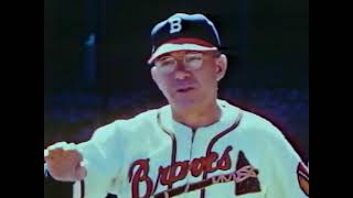 1947 BOSTON BRAVES quotThe Braves Familyquot promotional film reel 🎥 [upl. by Pack]