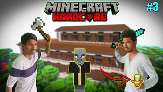 விரட்டி அடிக்கும் Vindicators  Risking Hardcore World  Minecraft Hardcore 3 [upl. by Alfredo]