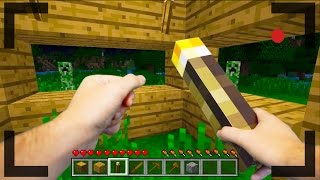 Realistic Minecraft  OUR FIRST DAY IN MINECRAFT 1 [upl. by Job824]