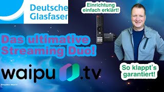 Glasfaser  WaipuTV Stick Die ultimative StreamingKombo [upl. by Nomolas650]