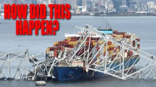 Why MV Dali lost power and struck the Key Bridge a sailors perspective [upl. by Aizahs]