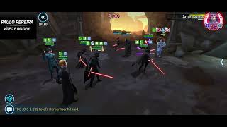 SWGOH Darth Traya Darth Talon and Savage Opress Omicrons Team GAC Counter Season 44 5v5 [upl. by Leamaj]