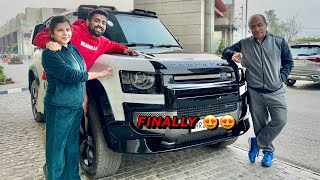 Welcome Home New Land Rover DEFENDER ❤️ Dad ki Favourite SUV [upl. by Elleirad]