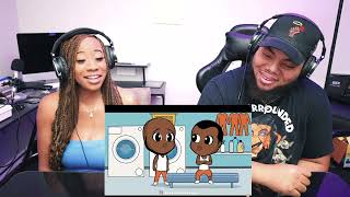 DUB amp NISHA REACTS TO MEXICAN GOT ON BOOTS 😂  ALI SIDDIQ ANIMATED [upl. by Anasxor]