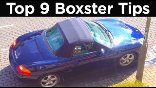 Top 9 Tips For Owning A Porsche Boxster 986 [upl. by Assirrac214]