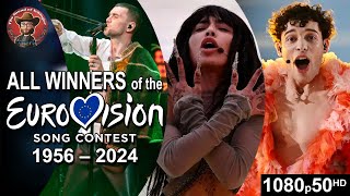 All Winners 🥇 of the Eurovision Song Contest 19562024 [upl. by Jaddo903]