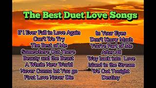 The Best Duet Love Songs Collection [upl. by Amsirak]