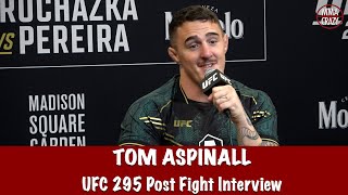 Full Tom Aspinall UFC 295 Post Fight Press Conference [upl. by Rapsac]