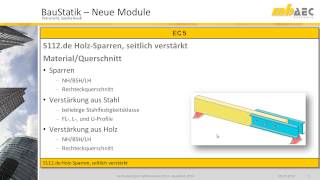 S112de HolzSparren seitlich verstärkt [upl. by Flemings]