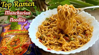 Top Ramen Manchurian Noodles Recipe  How to make Top Ramen Manchurian Noodles [upl. by Ahsieyk89]