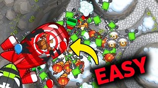 How The Monkey Engineer and Tack Shooter Easily Destroyed BFBs ZOMGs in Bloons Monkey City 🐵 [upl. by Eillom]