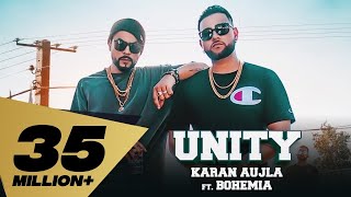 Karan Aujla Feat Bohemia  UNITY  Full Video Deep Jandu I Rupan Bal I Latest Punjabi Song 2018 [upl. by Calabrese]