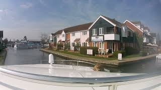 Norfolk Broads First week in April Wroxham [upl. by Edalb]