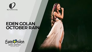 Eden Golan  October Rain  LIVE [upl. by Joelynn588]