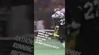 Michigan RB Anthony “ATrain” Thomas 1998 [upl. by Sotnas]