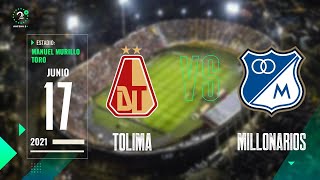 Tolima Vs MIllonarios  Liga BetPlay EN VIVO [upl. by Kadner707]