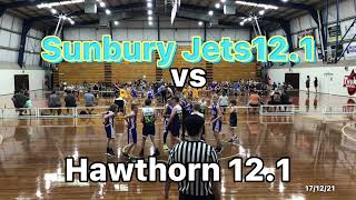 Sunbury Jets vs Hawthorn Magic U121 s 171221 [upl. by Euqinamod631]